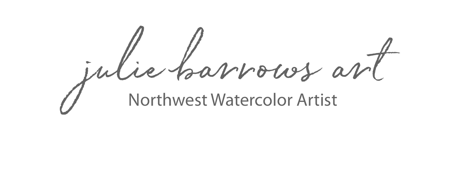 Julie Barrows Art Northwest Watercolor Artist